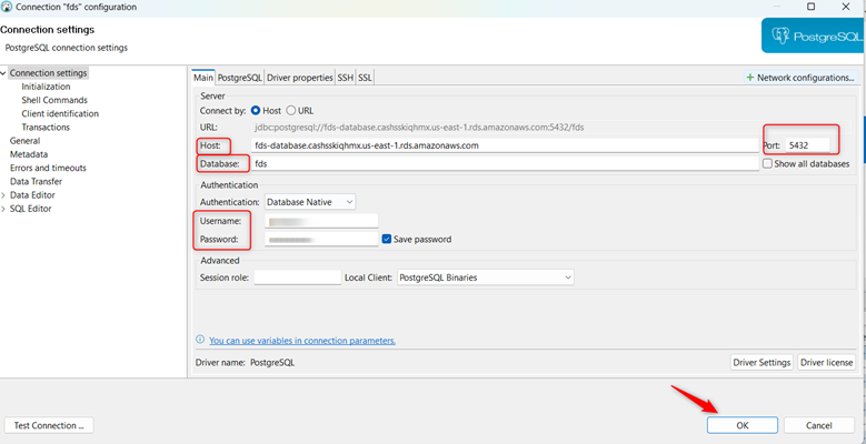 Database Connection