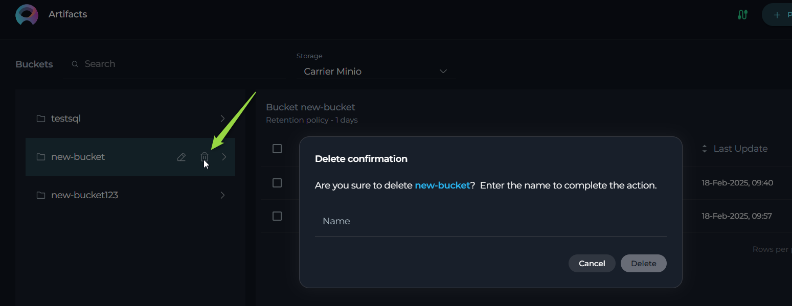 artifact-delete_bucket