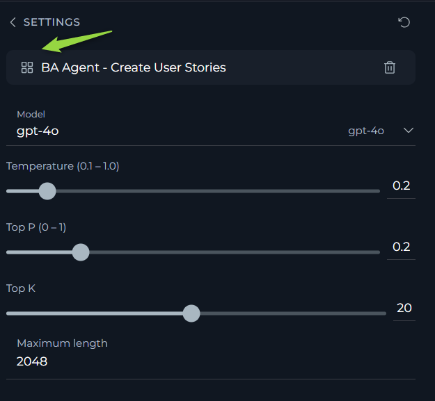 Chat-Participants_Agent_Settings